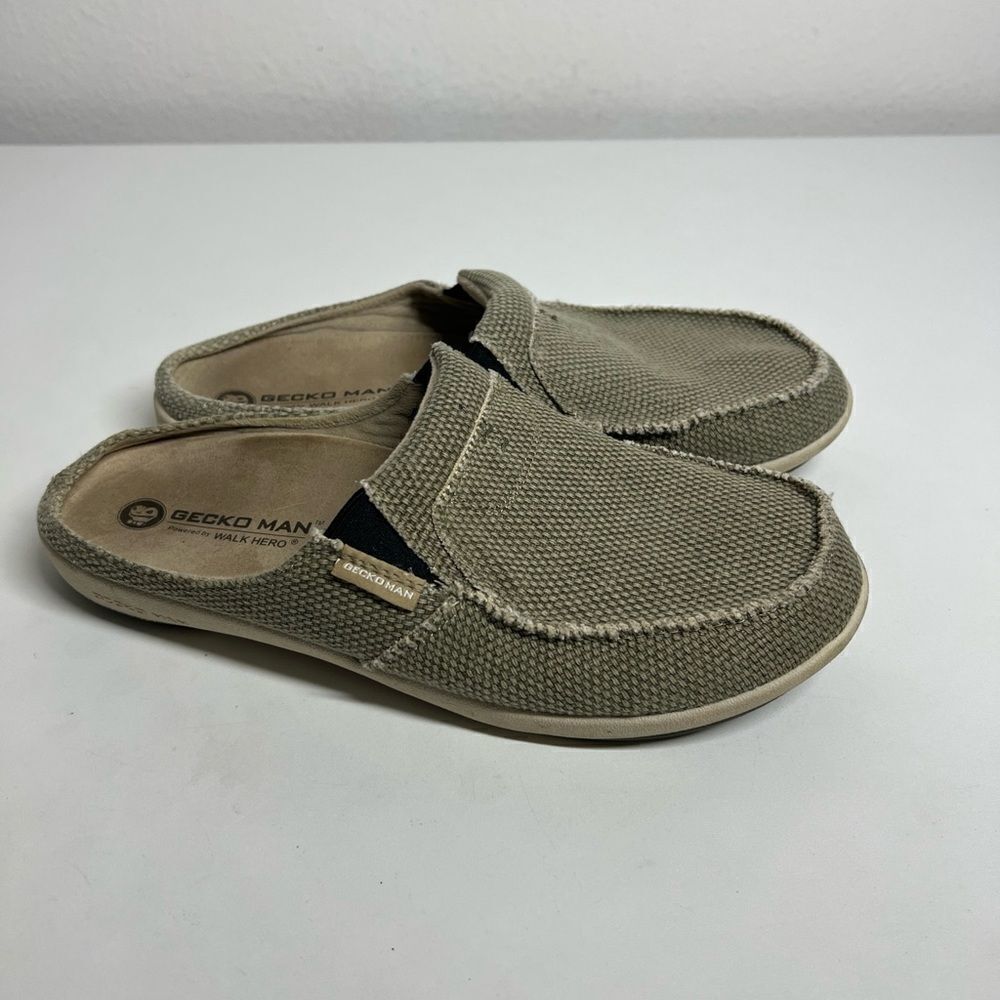 Gecko Man Walk Hero Arch Support Indoor Outdoor Slipper Walking Shoes Mens 10,5